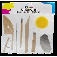 Kit du potier avec 8 outils - Image 2