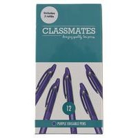 Stylo roller effaçable avec grip caoutchouté - Classmates - Image principale