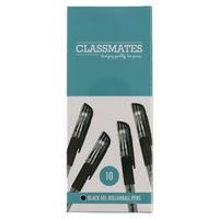Stylo roller à encre gel Classmates - Noir - Lot de 10 - Image 2