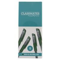 Stylo roller à encre gel Classmates - Vert - Lot de 10 - Image 3