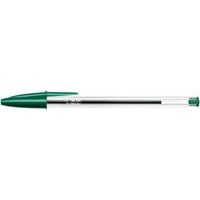Stylo bille Bic Cristal pointe moyenne - vert - Image 2