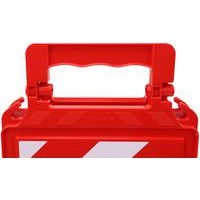 Chevalet de signalisation h600mm x275mm hachure r/b - Image 4