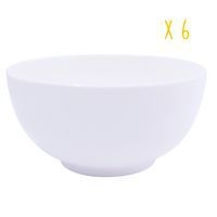 Lot de 6 bols en céramique à personnaliser - 11,5 x 7 cm - Image 3