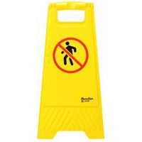 Chevalet de signalisation - Pictogramme Interdit piéton - Image 2