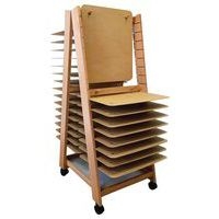 Sèche-dessins sur roulettes Ligne Lise - Image principale