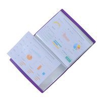 Reliure plastique 30 volets violet - Image 3