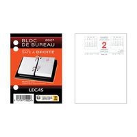 Bloc éphéméride 2027 date à droite - Image principale