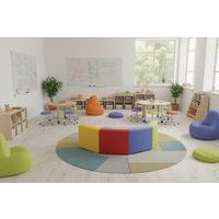 Chauffeuse courbe 120° Bambino  multicolore - Manutan Expert - Image 4