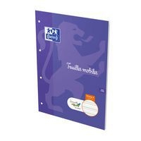 Feuilles mobiles DYS perforées A4 100 pages lignées 2mm - Image 3