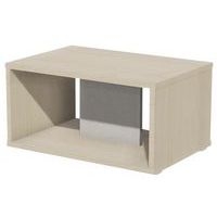 Table basse Identité sur patins Argent/Pin - Image 2