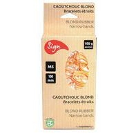 Boite de 100g de bracelets élastique Ø 100 mm - Image principale