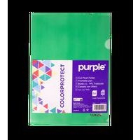 Sachet de 10 pochettes coin polypropylène ouverte sur 2 côtés, couleurs assorties, 22 x 31 cm - Image 6