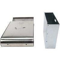 Cendrier mural design Manutan - 3L - Inox 304 - Image 6