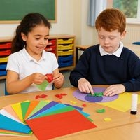 Papier de soie - 80 feuilles en couleurs et formats - Classmates - Image 3