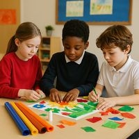 Papier de soie - 80 feuilles en couleurs et formats - Classmates - Image 2