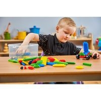 Blocs de construction adhésifs - 216 pièces avec bac - Hope Education - Image 3