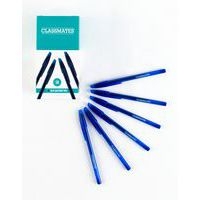 Stylo à bille - Design élégant - Classmates - Bleu - Lot de 50 - Image 2