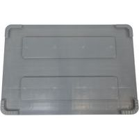 Couvercle pour bac gerbable 550 l gris - Image 3