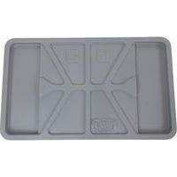 Couvercle pour caisse-palette 280 à 550 L, Largeur hors tout : 600 mm - Image 2