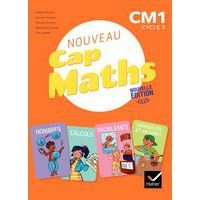 Cap maths CM1 Manuel + cahier géométrie + dico maths édition 2020 - Image principale