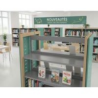 Signalétique frontale métal Ellipse - Manutan Expert - Image 2