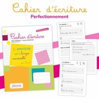 Cahier d'écriture perfectionnement CM (6010) - Image principale