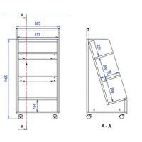 Chariot à livres ligne Nigéria - Image 2