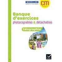 Magellan géographie CM banque d'exercices photocopiables - Image principale