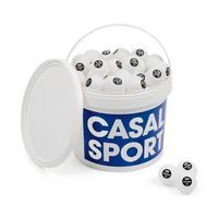 Seau de 100 balles de tennis de table training 40+ blanches - Image principale