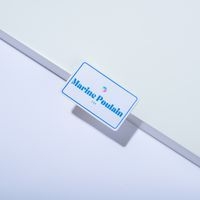 Lot de 200 Badge adhésif textile avec contour couleur - Image 5