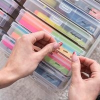 Lot de 1625 Mini étiquette transparente 38,1 x 21,2 mm - Impression jet d'encre - Image 5