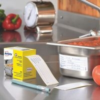 300 Etiquettes traçaoeilité alimentaire pré-imprimée 98x40mm - Image 4