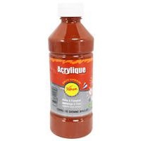 Flacon 500 ml gouache acrylique pichon - sienne brûlée - Image 5