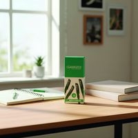 Stylo roller à encre gel Classmates - Vert - Lot de 10 - Image 2