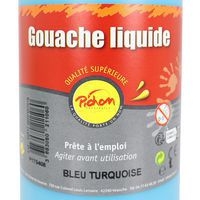 Flacon 1 litre gouache pichon avec bec verseur - bleu turquoise - Image 6