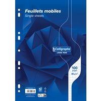 7000, Feuillets mobiles s/film 21x29,7 100p séyès 80g - Image principale