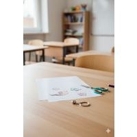 Feuille 20 x 26 cm, plastique dingue blanc effet opaque (Pochette de 7) - Image 3