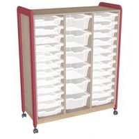 Meuble 3 colonnes 24+6 casiers Lili - Image 2