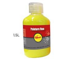 Assortiment de 6 flacons 250 ml gouache fluo PICHON - Image 4