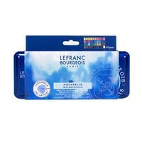 Boite métal aquarelle 40 demi godets avec pinceau - Image principale