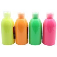 Assortiment de 4 flacons 250 ml gouache acrylique fluo Pichon - Image 3