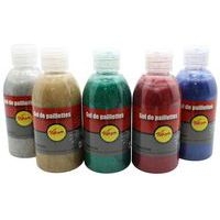 Assortiment 5 flacons 250ml gel pailleté Pichon - Image 2