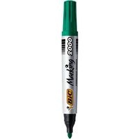 Marqueur permanent pointe ogive Bic - vert - Image 2