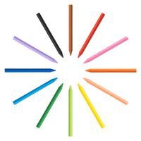 Classpack 288 craies 12 cm 12 couleur Plastidecor bic - Image 2