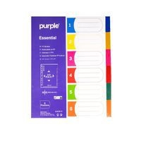 Jeu 6 maxi intercalaires polypropylène 40/100e A4+ 26 x 32 cm - Image principale