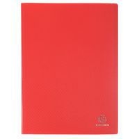 Reliure plastique 60 volets transparents - Rouge - Image principale