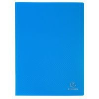 Reliure plastique 30 volets transparents A4 - Bleu - Image principale