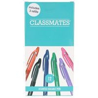 Stylo roller effaçable - Assortiment de 6 couleurs - Classmates - Lot de 12 - Image 5