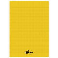 Cahier 96 pages Seyes 24x32 cm 80 g - Polypropylène jaune - Image principale