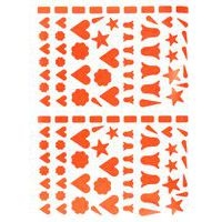 Pochette 40 feuilles gommettes (4500 gommettes) - Etoiles et clochettes - Image 10